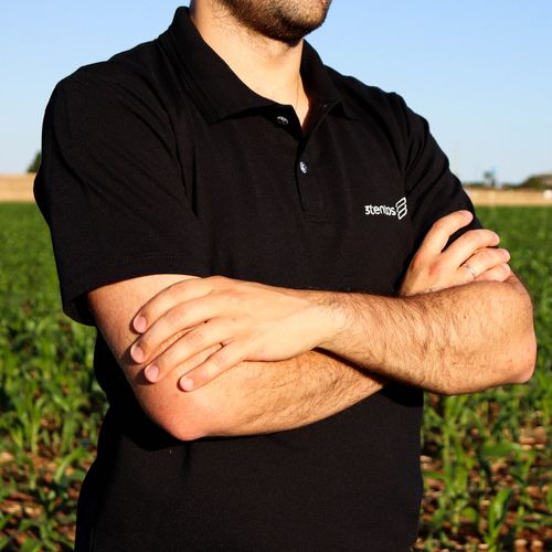 Polo Masculina Preta