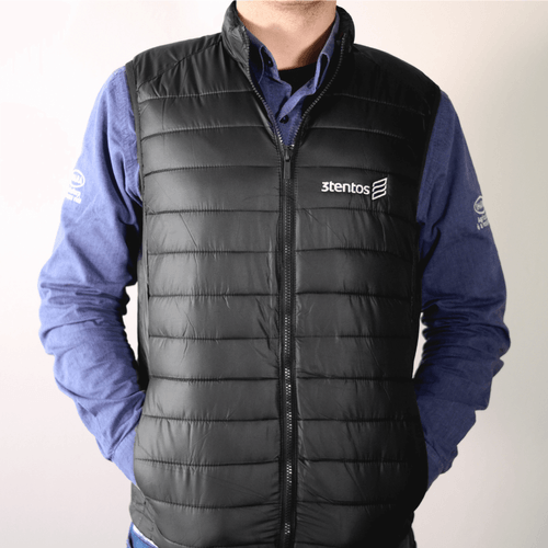 Colete Masculino Puffer Preto