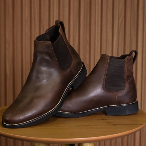 Botina Masculina Chelsea Café