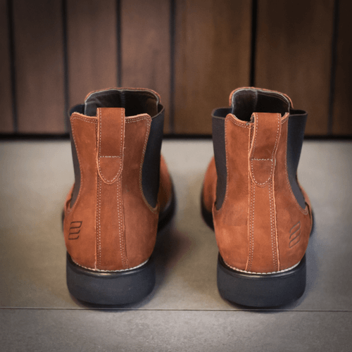 Botina Masculina Chelsea Caramelo
